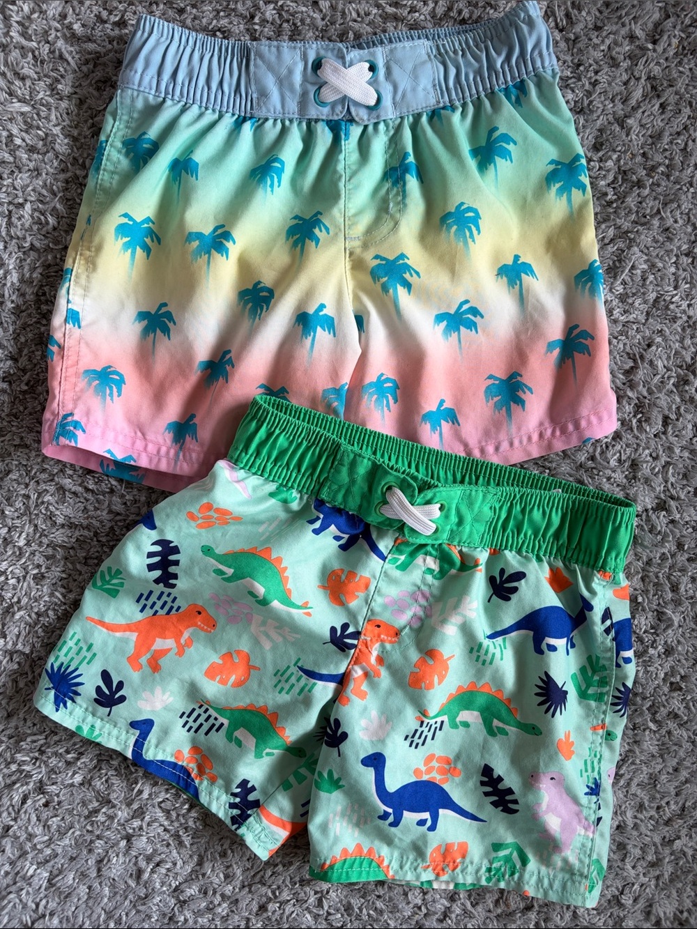 2 Cat & Jack Swim Trunks | Size 4T